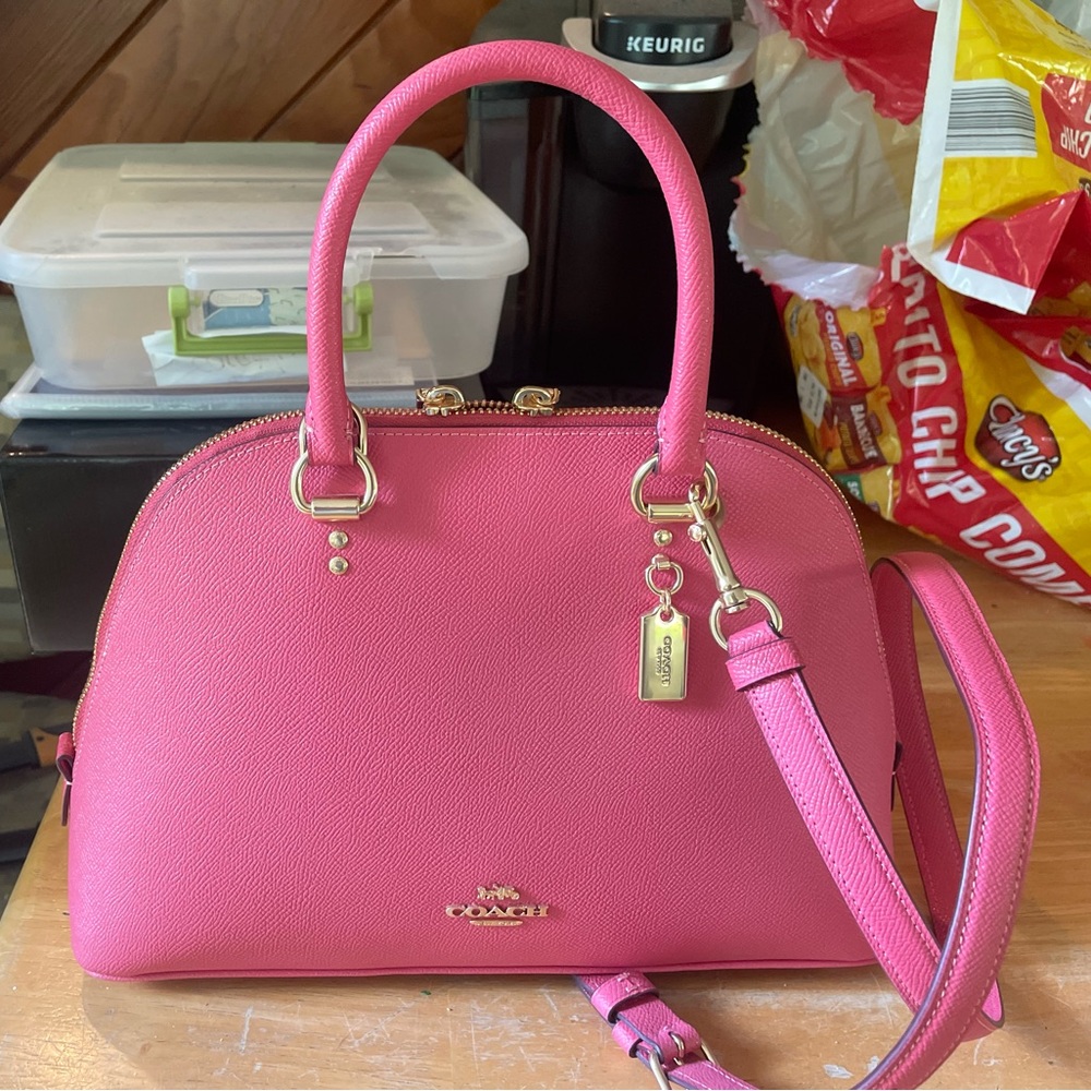 Pink Coach Purse